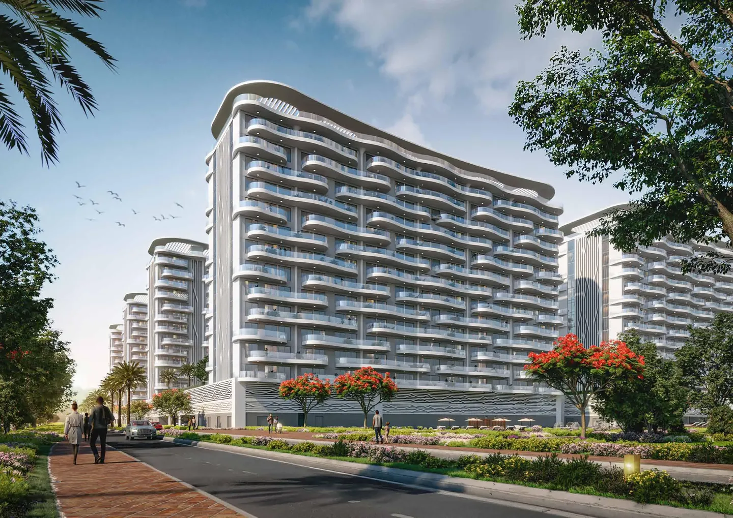 DAMAC Valencia דמק ולנסיה – דירות יוקרה בלגונות דמק דובאי