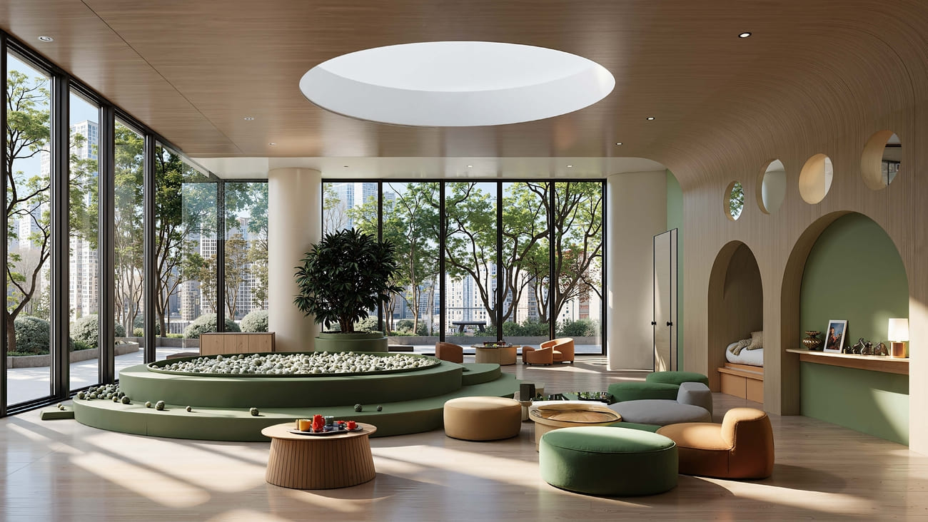 אזור משחקים לילדים Grove Ridge