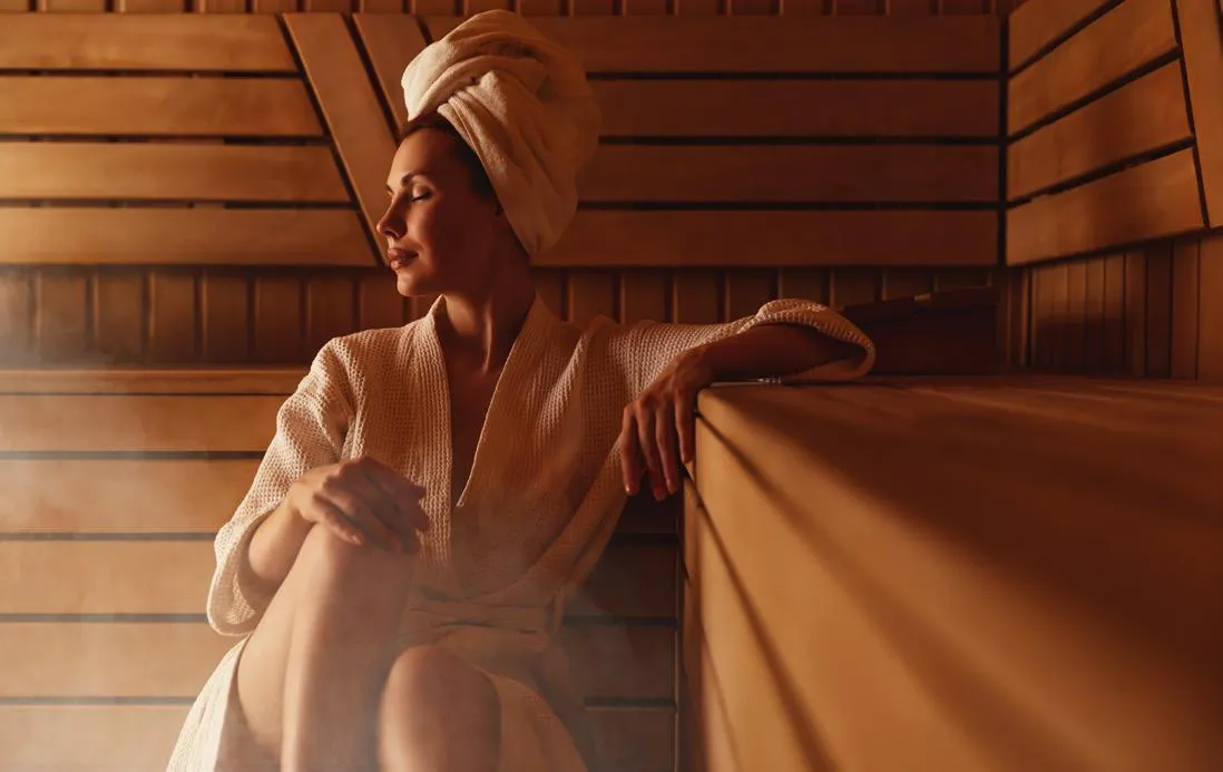 סאונה וחדר אדים עזיזי פרישתא השני