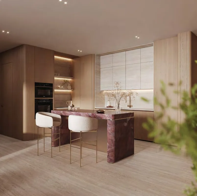 Binghatti Etherea חזית הפרויקט