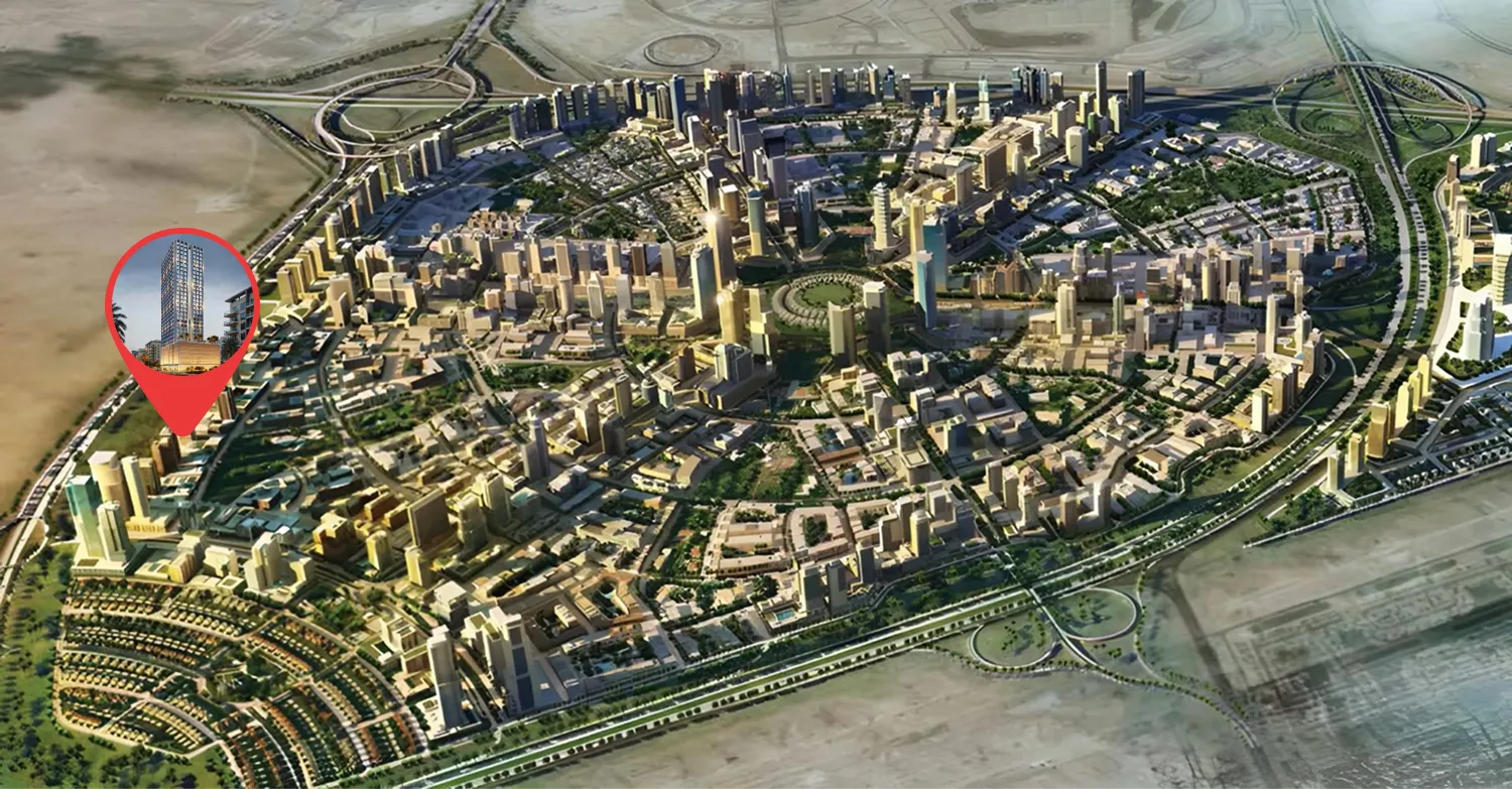 Binghatti Etherea אזור מגורים