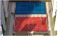 Basketball Half Court