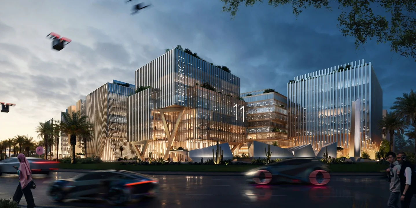 District 11 שטחים משותפים