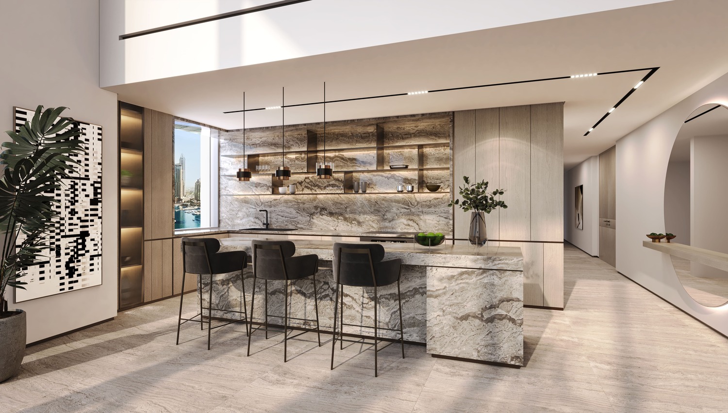 LIV Waterside מגדל דובאי מרינה