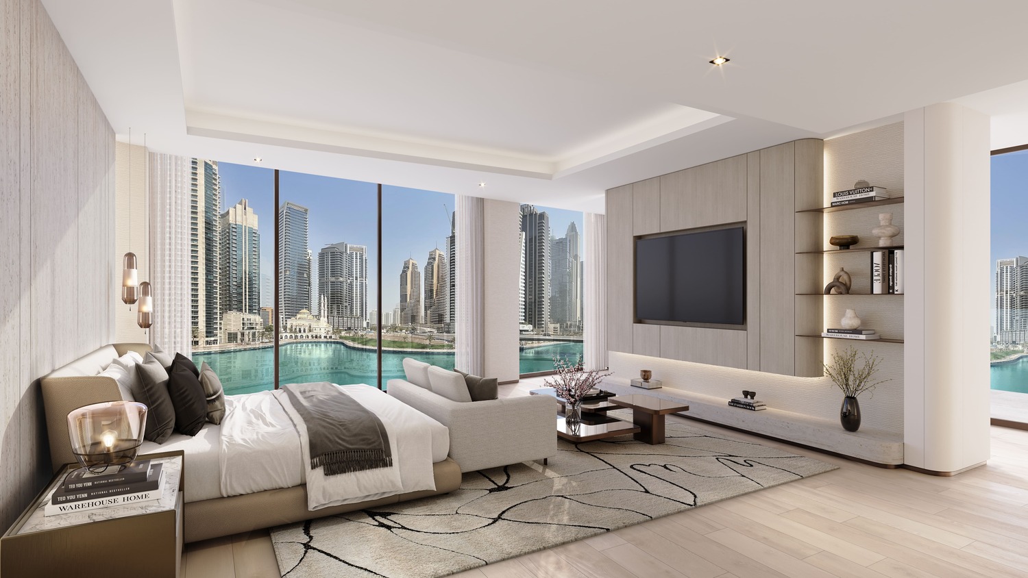 LIV Waterside וילות חתימה על המים