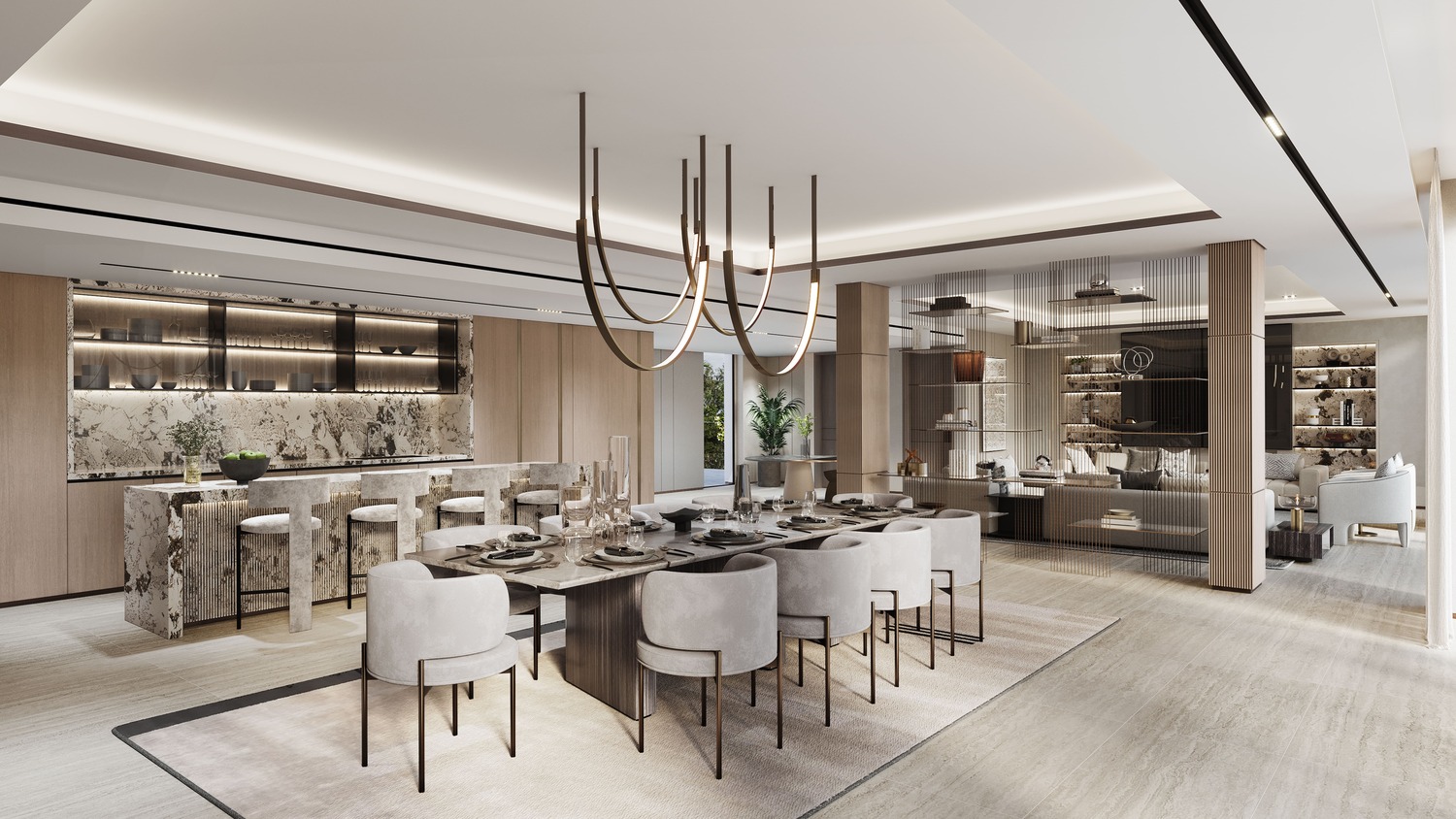 LIV Waterside אחוזה דובאי מרינה