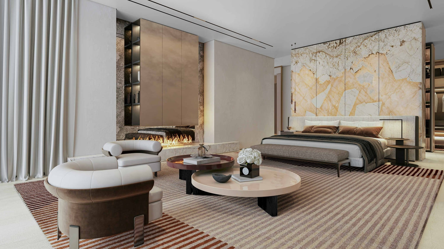 Mews Mansions חלל מגורים