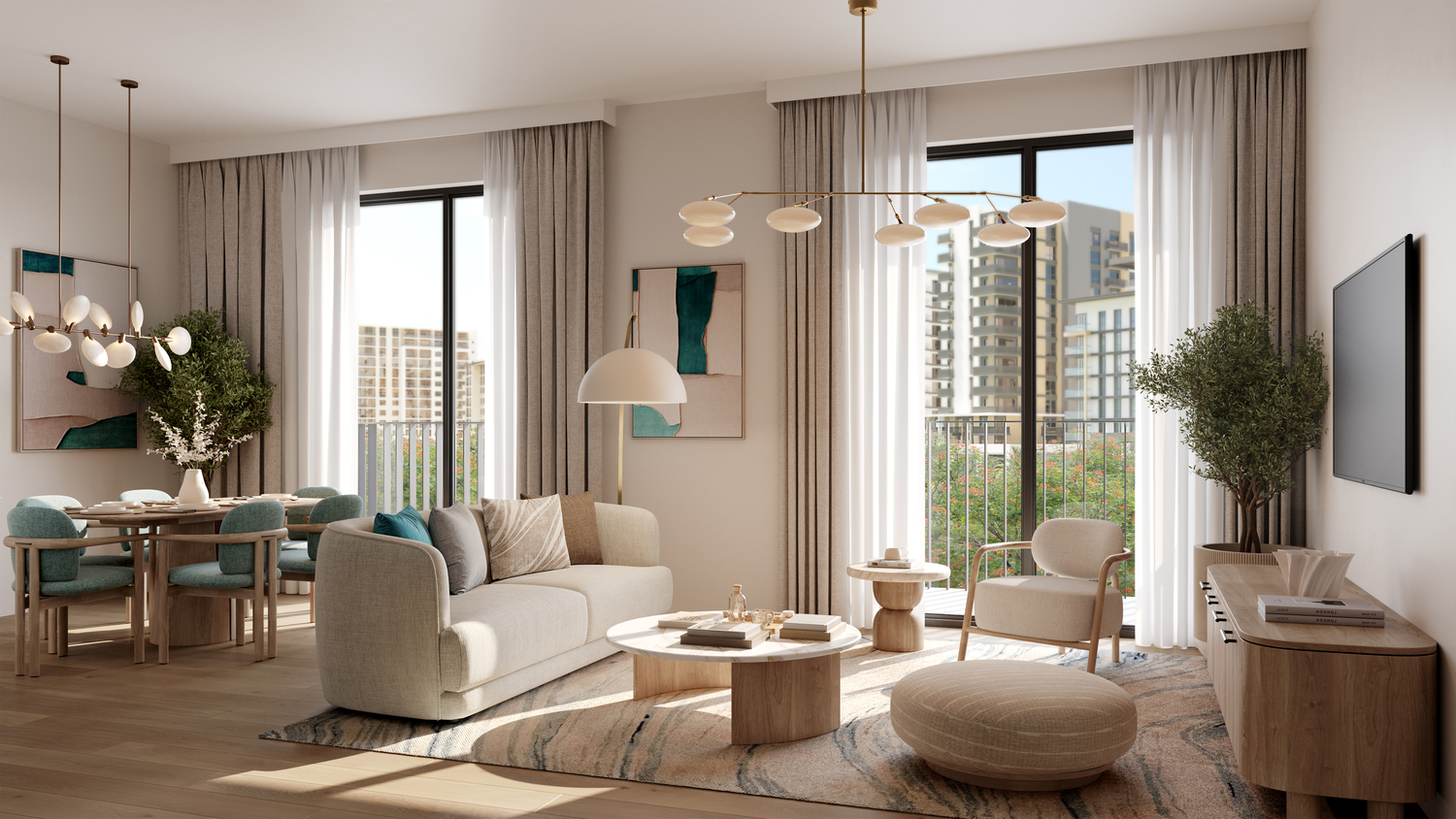 אולביה Olbia דירות ב-Town Square דובאי