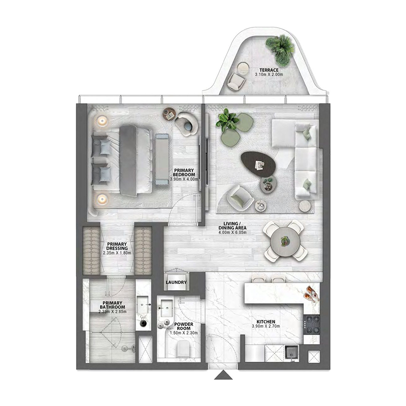1 Bedroom
