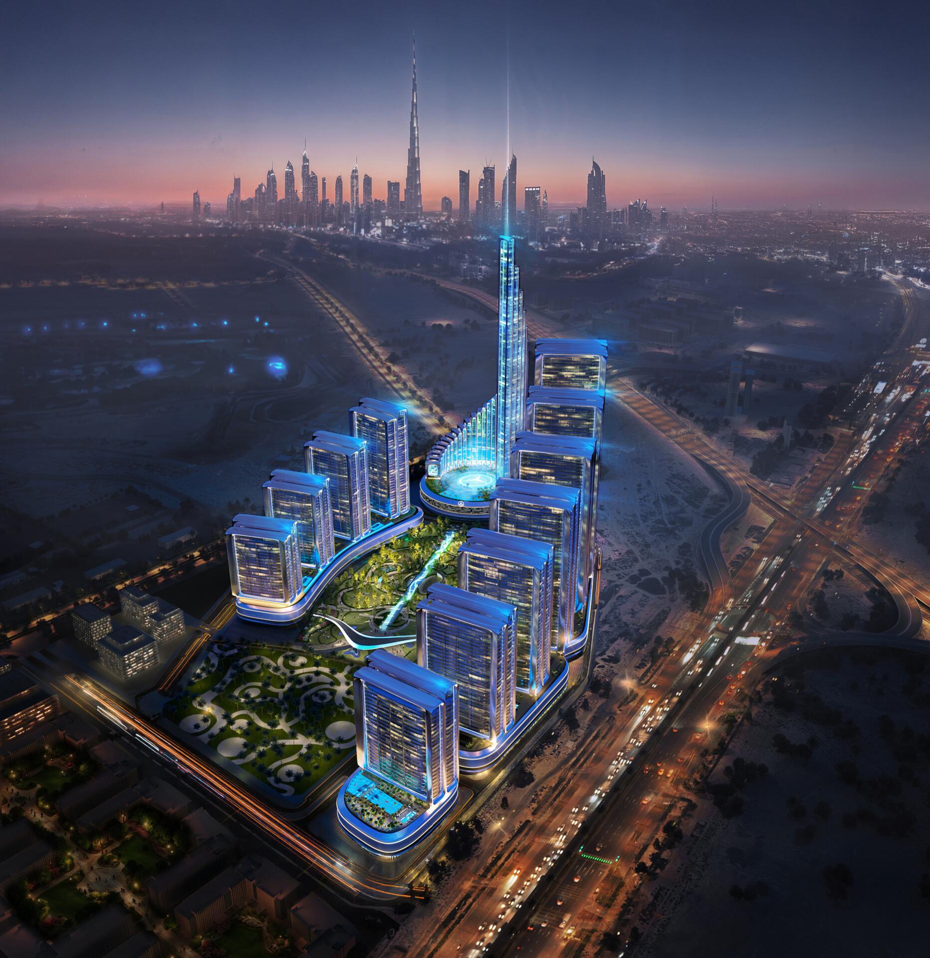 דירת שלושה חדרי שינה Project Maybach