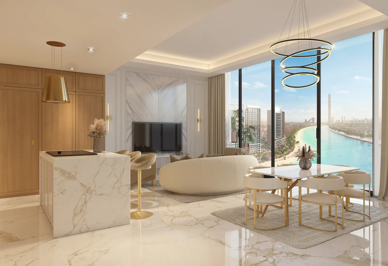 דירת חדר שינה Riviera 60