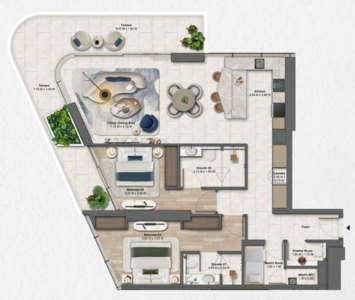 דירה 2 חדרי שינה