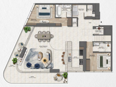 דירה 4 חדרי שינה