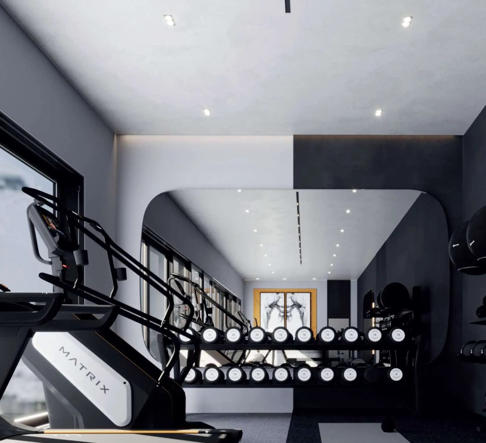 חדר כושר מקורה Sunset Bay Grand