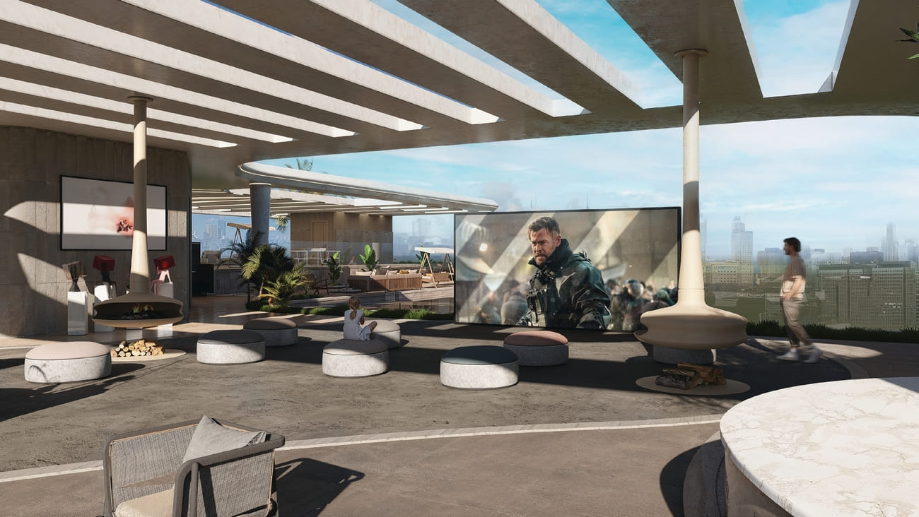 קולנוע על הגג The Boulevard