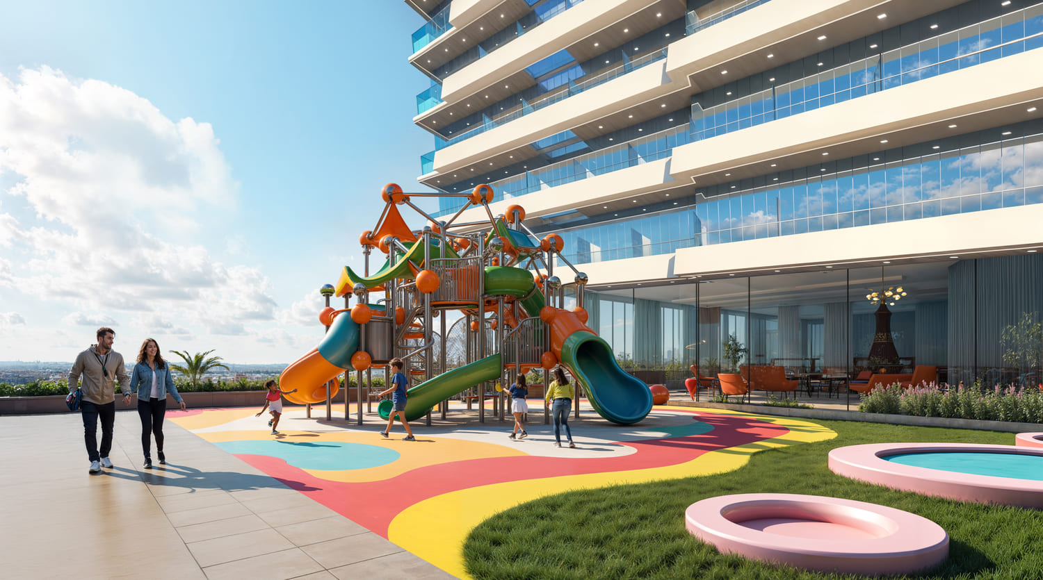 אזור משחקים לילדים Timez