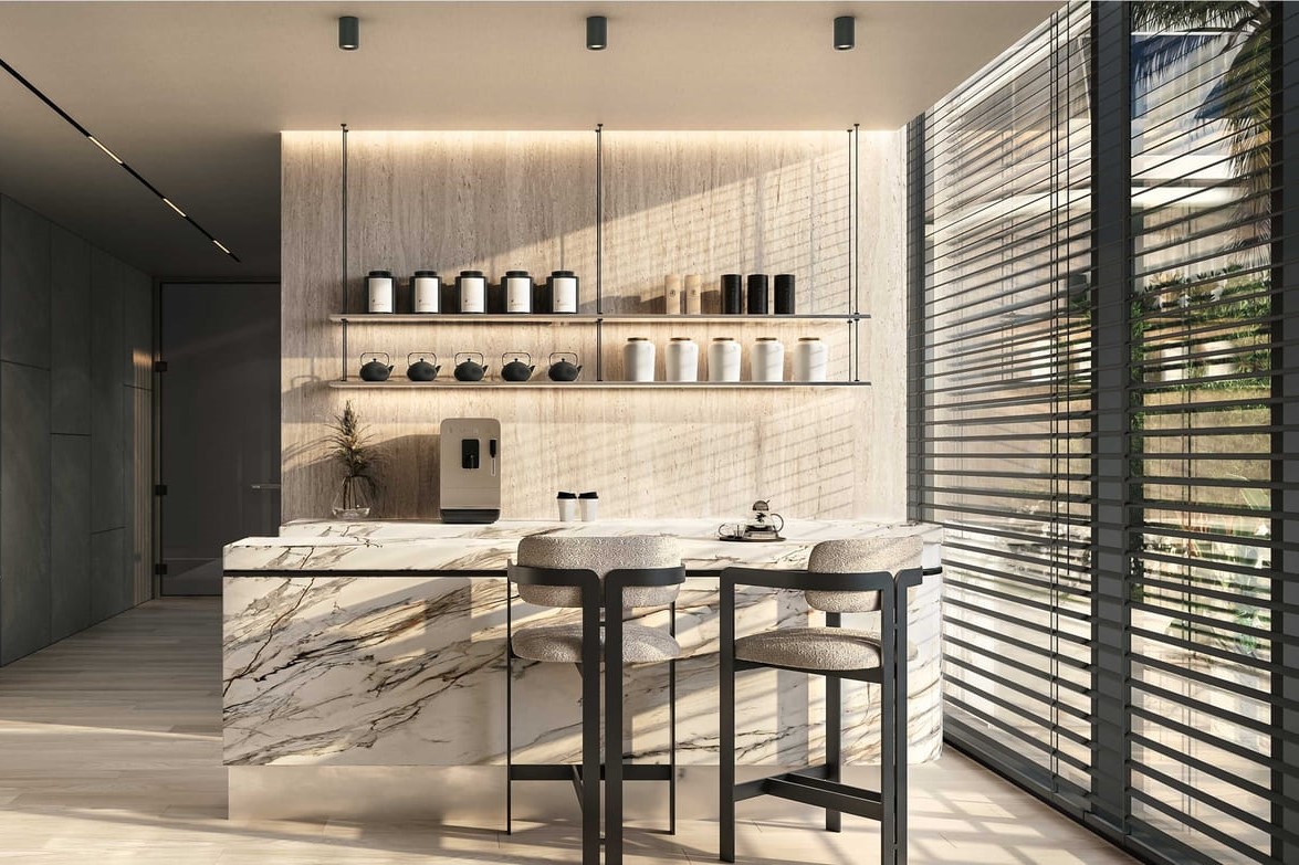 Villa Del Brunello טרקלין תה