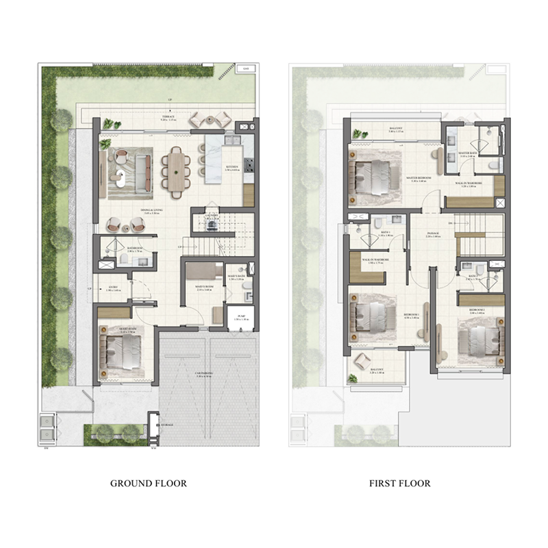 טאונהאוס 4 חדרי שינה