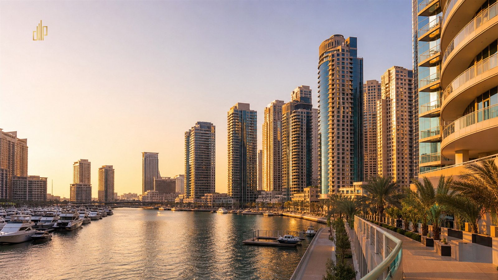 דירות ב JBR דובאי להשקעה ליד החוף עם לוגו דנסיה הרשמי