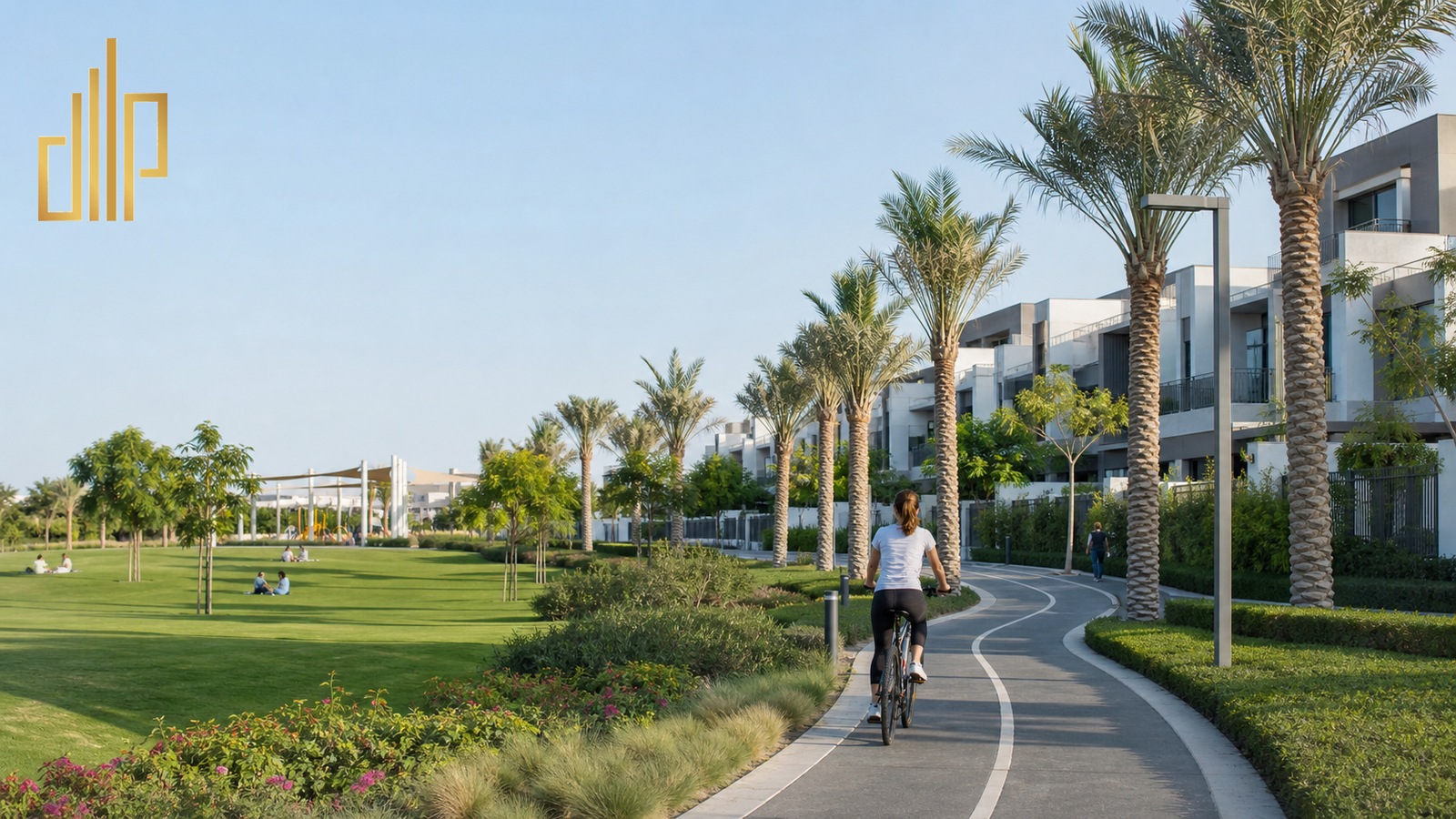 Town Square Dubai עם פארק מרכזי, שבילי אופניים, דירות וטאון האוסים בקהילה ירוקה למשקיע הישראלי