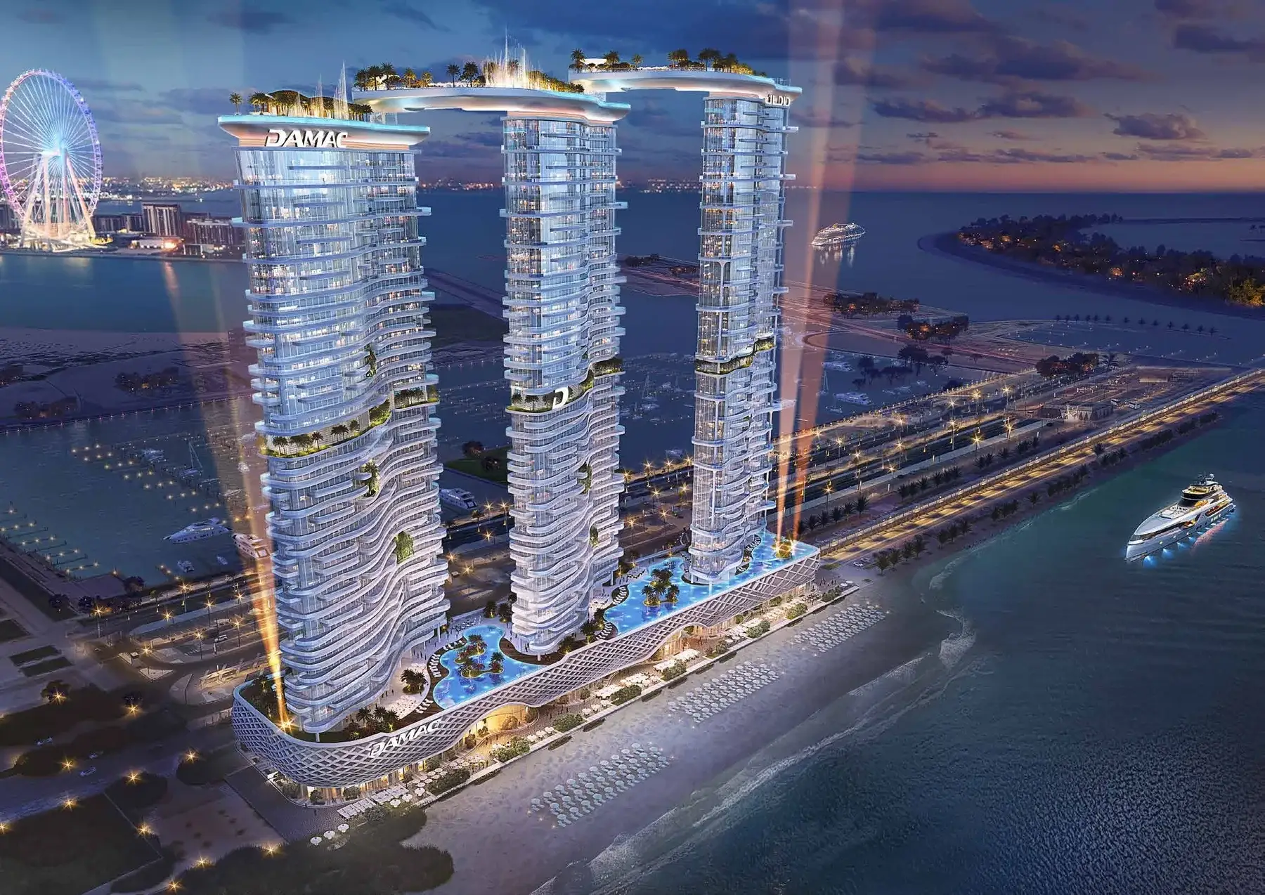 Damac Bay בדובאי